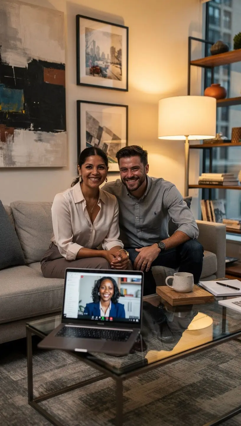 Interaktywna mapa z lokalizacjami domów na sprzedaż w Stanach Zjednoczonych.