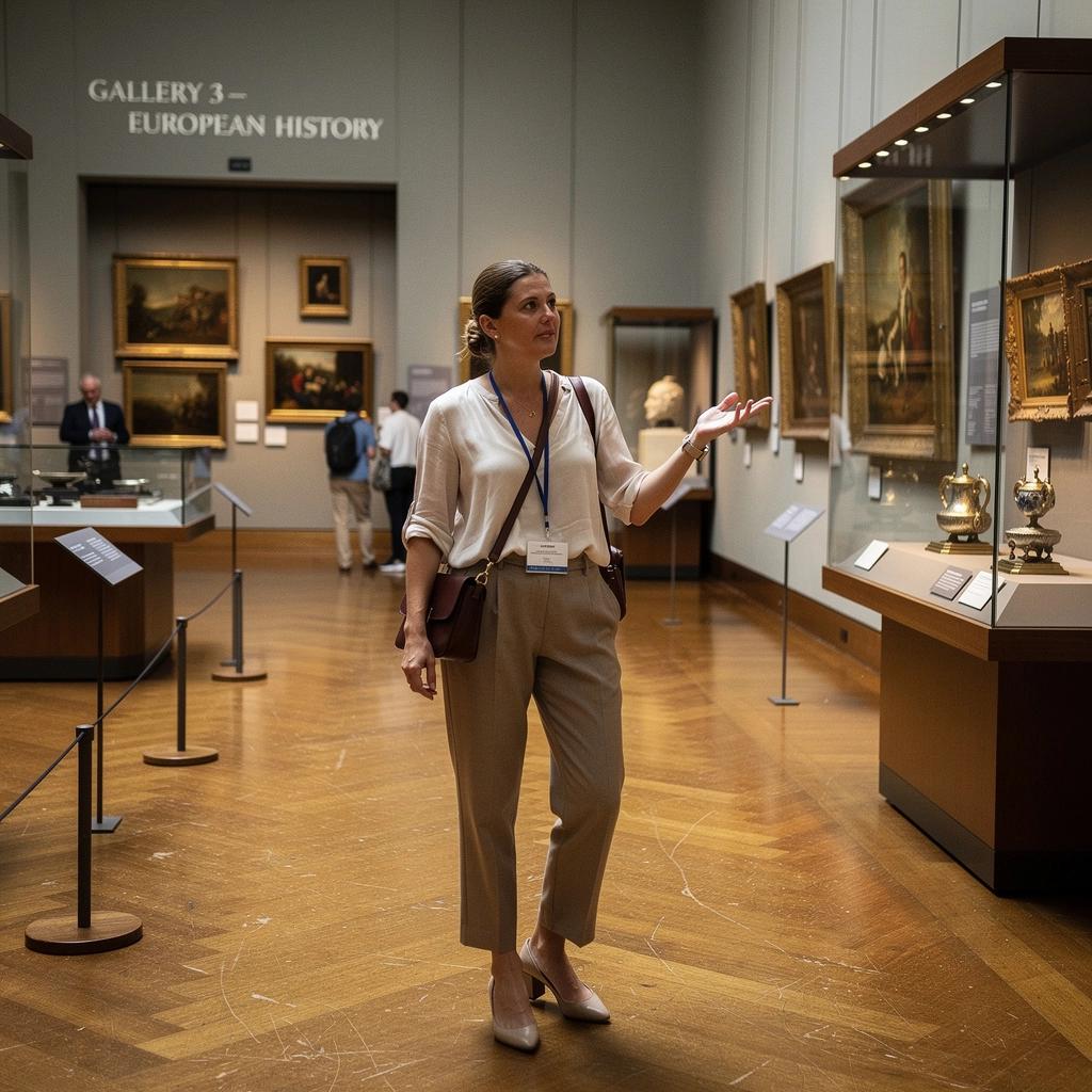 Turyści w trakcie warsztatów artystycznych organizowanych przez muzeum.